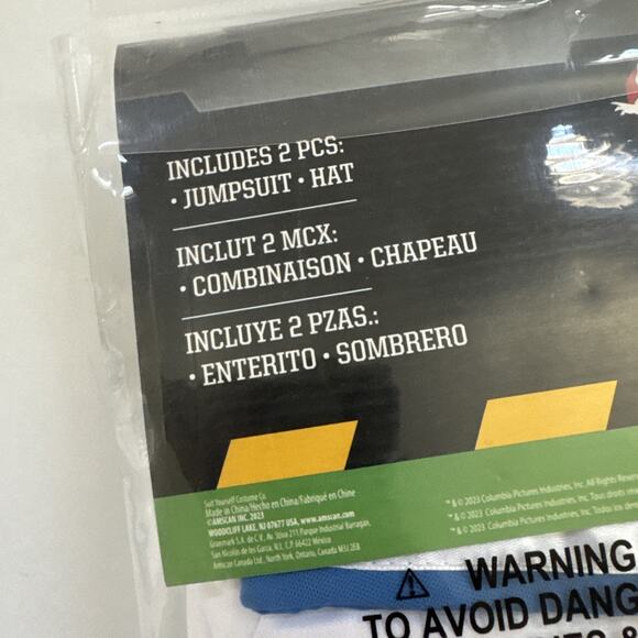 Ghostbusters Baby Costume Stay Puft Marshmallow Man 2 Piece Size 3-6 Months - Picture 3 of 9